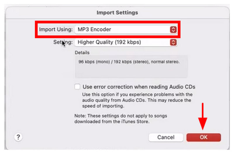 Codificador de MP3 do Apple Music
