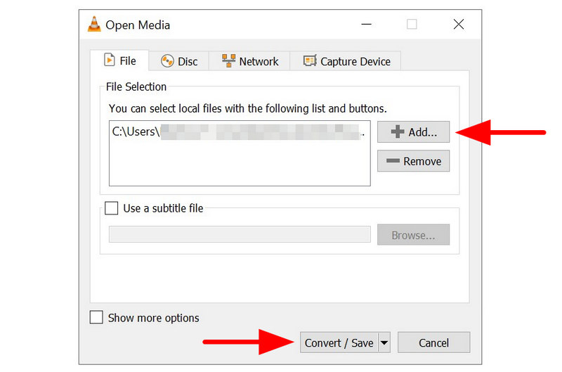 Vlc Media Player Add File