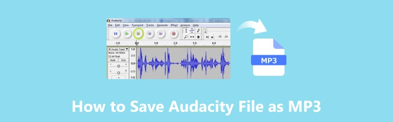Hoe sla je een Audacity-bestand op als MP3?
