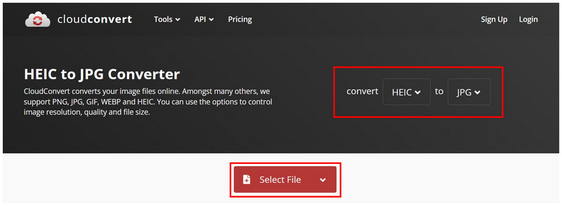 Cloudconvert Heic Jpg Wybierz plik