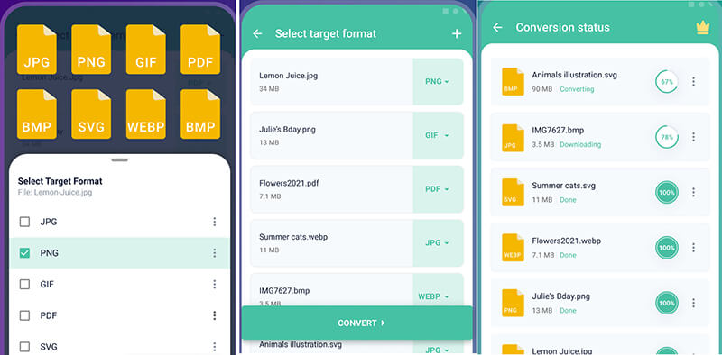 Pixconverter JPG-kuvamuunnin