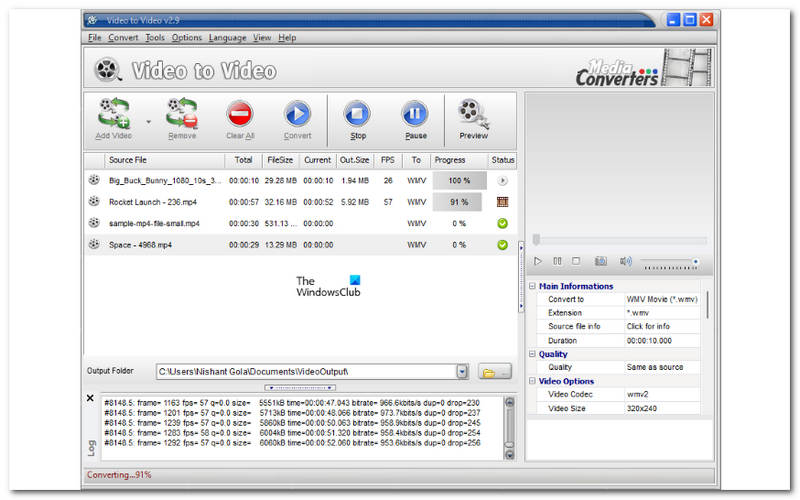视频转视频转换器