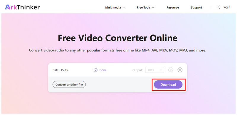Arkthinker Free Video Converter Online Download
