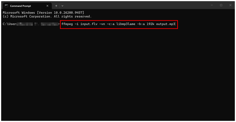 Ffmpeg Command Line