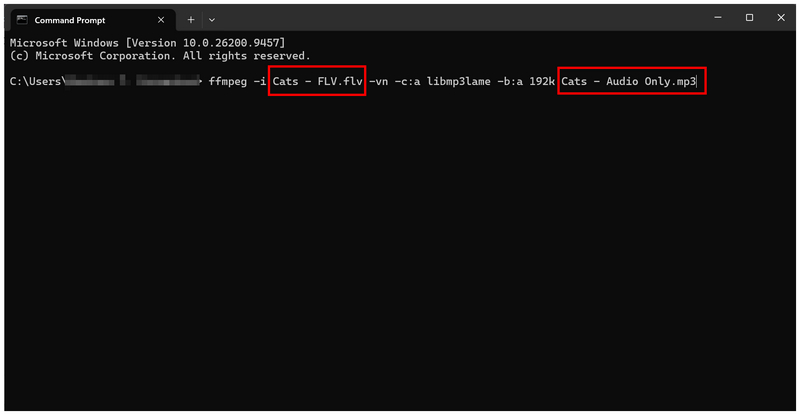 Ffmpeg Input Output