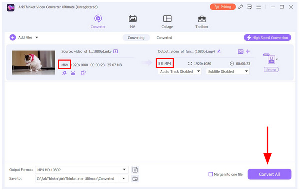 Arkthinker ビデオコンバーター 究極変換
