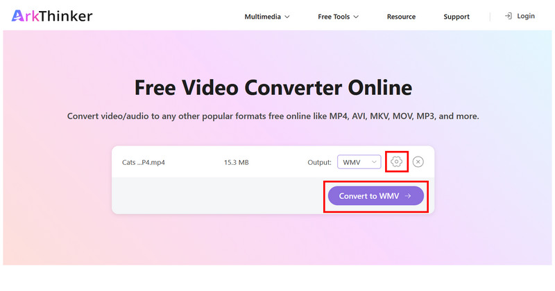 Arkthinker Video Converter Online Convert