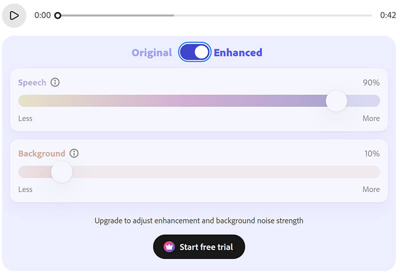 Podcast in Adobe verbessern