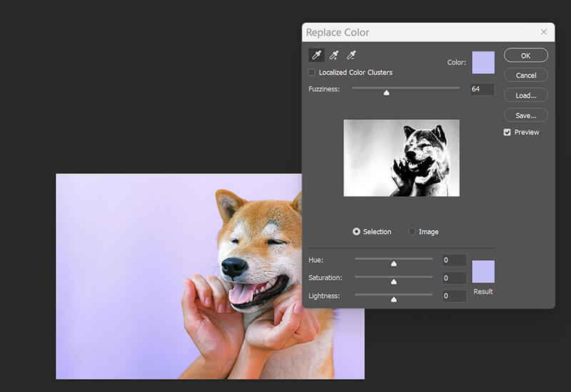 Bildfarbe in Photoshop auswählen