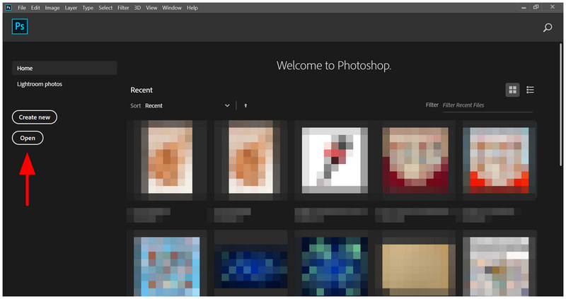 Відкрити файл Adobe Photoshop