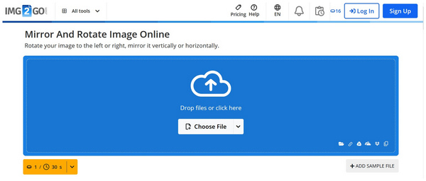 Img2go Ana Arayüzü
