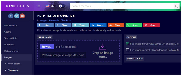 Pinetools Ana Arayüzü