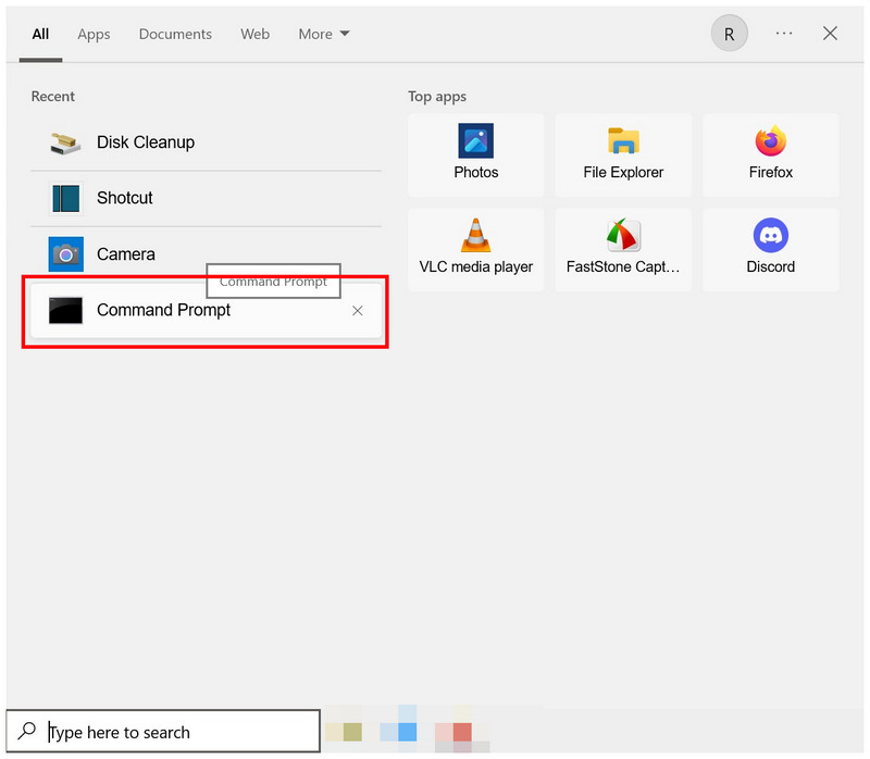 Batch Conversion Open Command Line