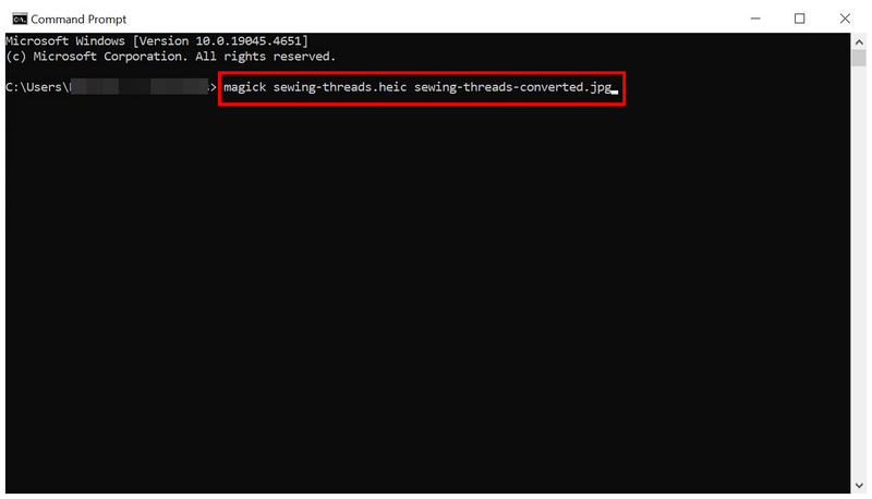 Single Command Written Command