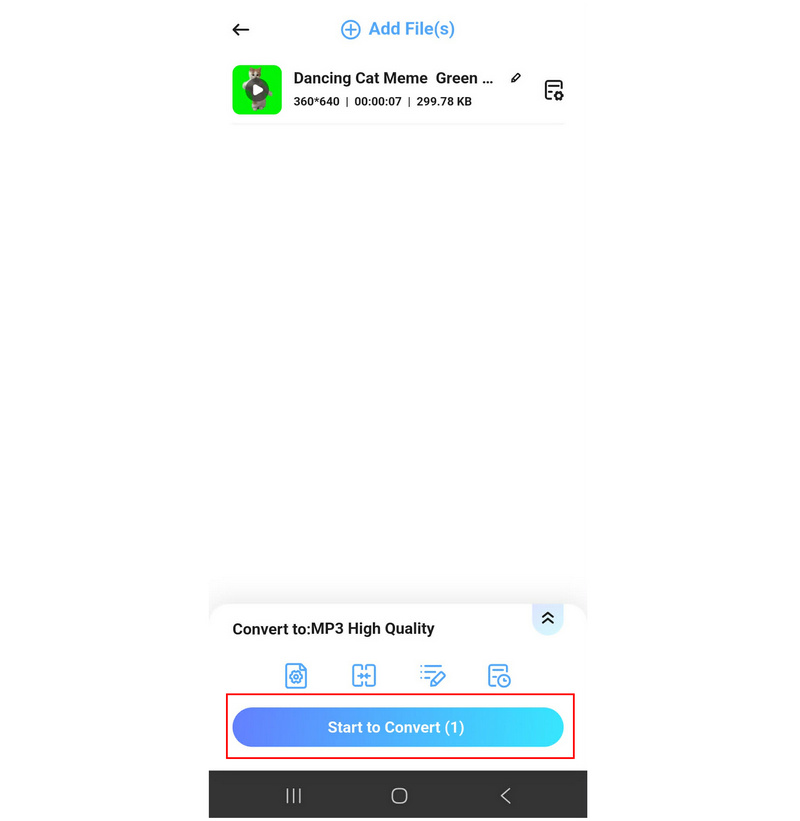 Allvidconverter Початок конвертації