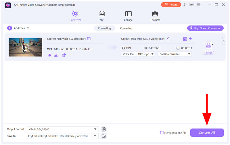 Arkthinker Video Converter Ultimate Конвертувати все