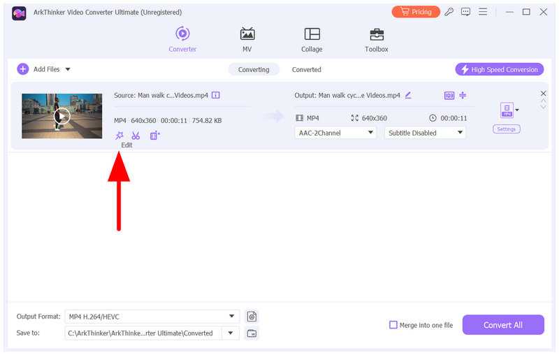 Arkthinker Video Converter Ultimate Edit