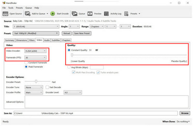 Käsijarrun kooderin laatu