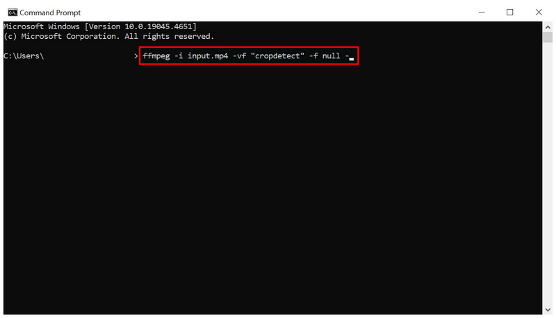 Ffmpeg Rimuovere le barre nere