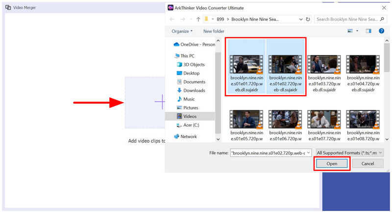 Arkthinker Video Converter Ultimate Agregar video