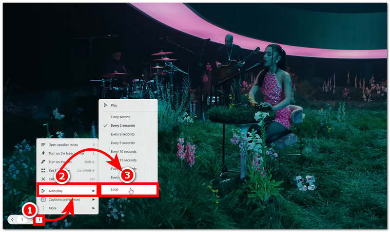 Google Driven videosilmukka