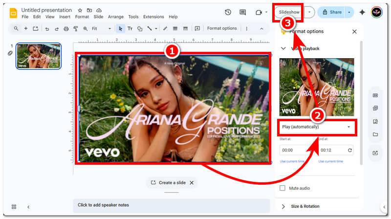 Toista Google Drive -videota automaattisesti