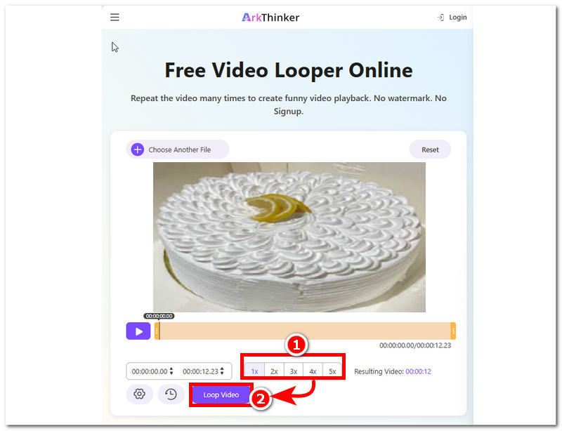 클릭 루프 비디오