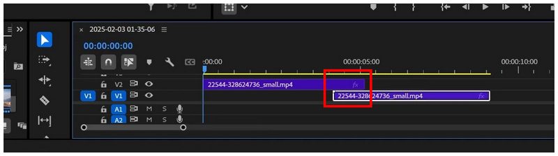 Premiere Pro シームレスループビデオのオーバーラップ