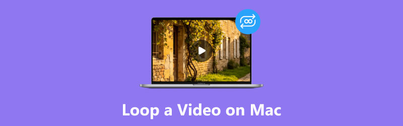 Loop en video på Mac