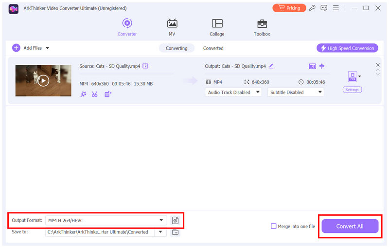 Arkthinker Video Converter Ultimate Converter Tudo
