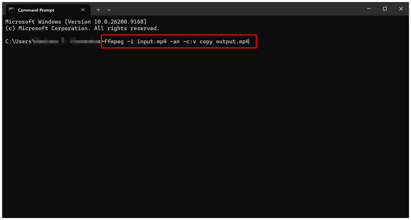 Comando Ffmpeg: Copiar e Colar