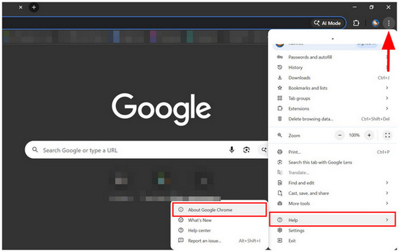 Google Customize Help Button