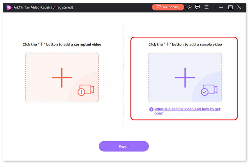 Nahrajte ukázkové video