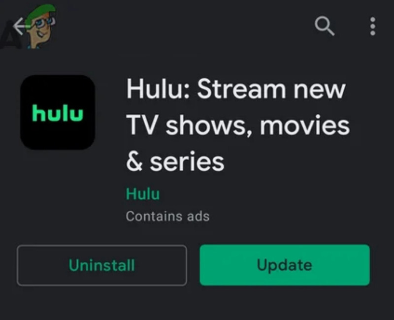Hulu Uygulamasını Güncelle