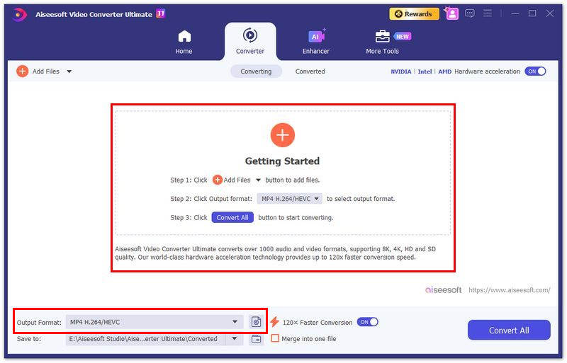 Aiseesoft Video Dönüştürücü Ekleme