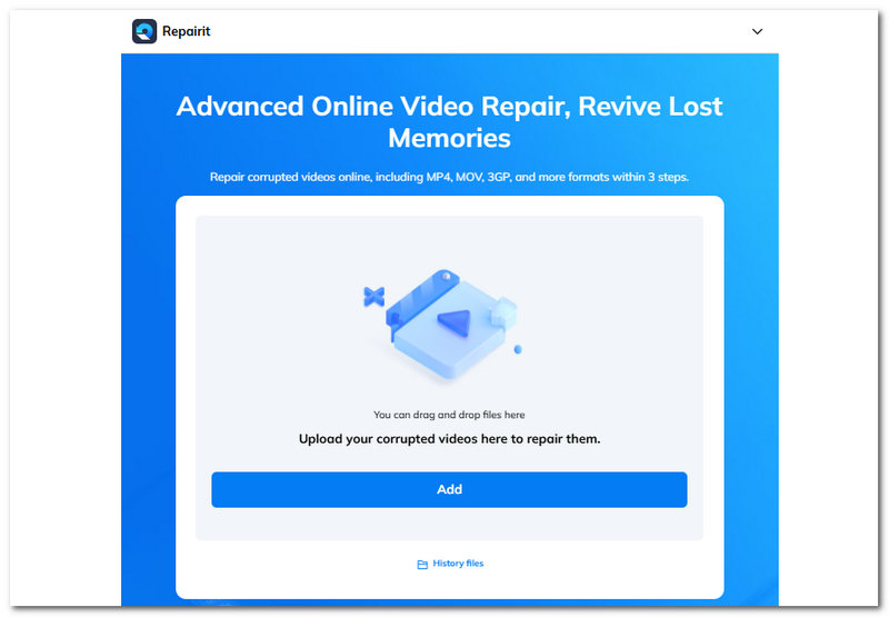 Repairit Videoreparation Online
