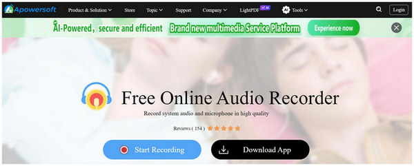 Apowersoft-gränssnitt