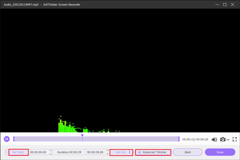 Modifier l'audio