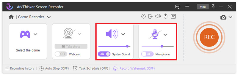 Sélectionnez la source audio