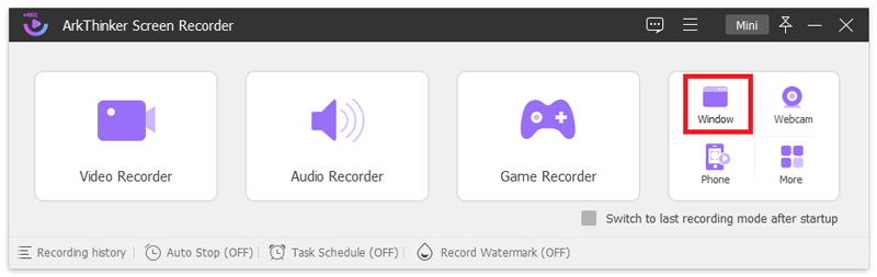 Select Window Recorder