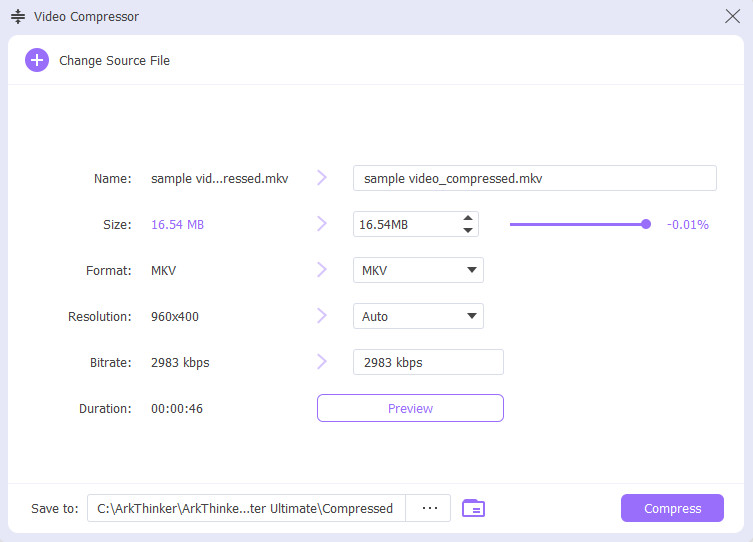 Modify Parameters