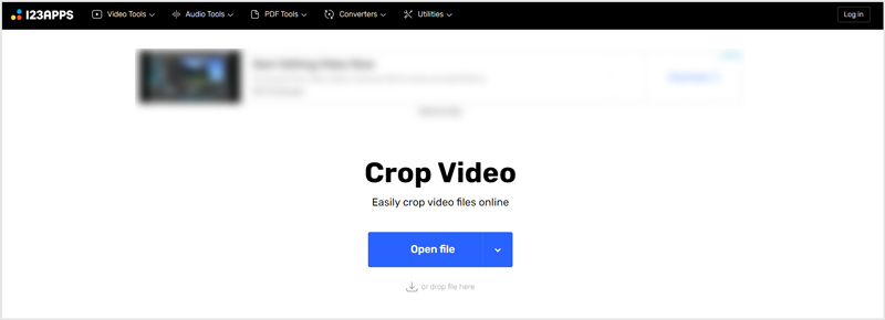 123Apps Online Video Cropper