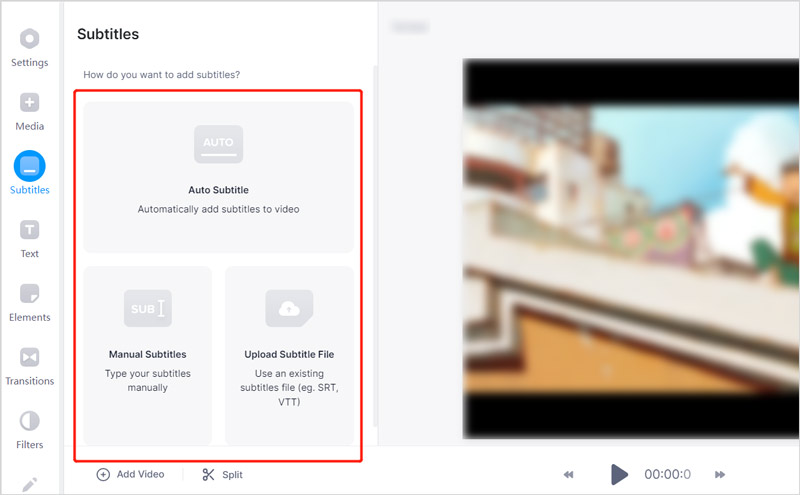 3 opciones para agregar subtítulos a un video en línea