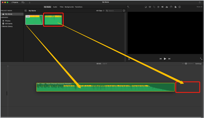 Add Audio Tracks to iMovie