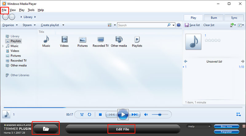 Add Clip Audio In Windows Media Player