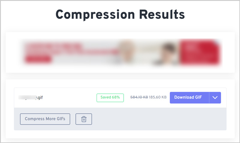 Comprimeer een GIF Online FreeConvert