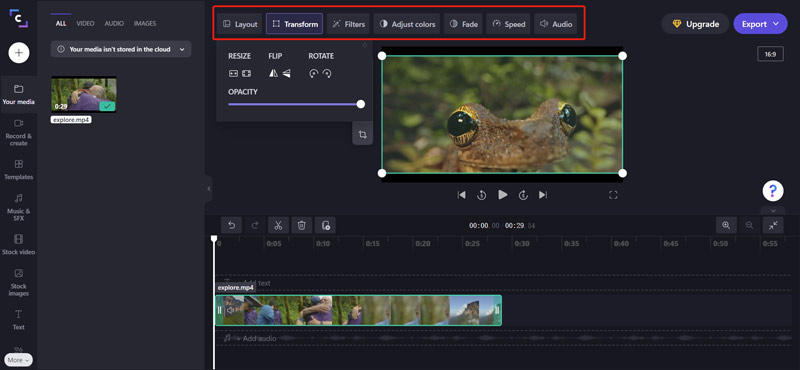 Bearbeiten Sie Videos kostenlos online mit Clipchamp