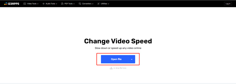 123apps Change Video Speed Online