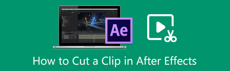 After Effects قص المقطع