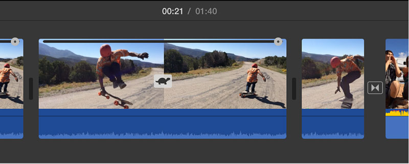 Slow Down A Video in iMovie